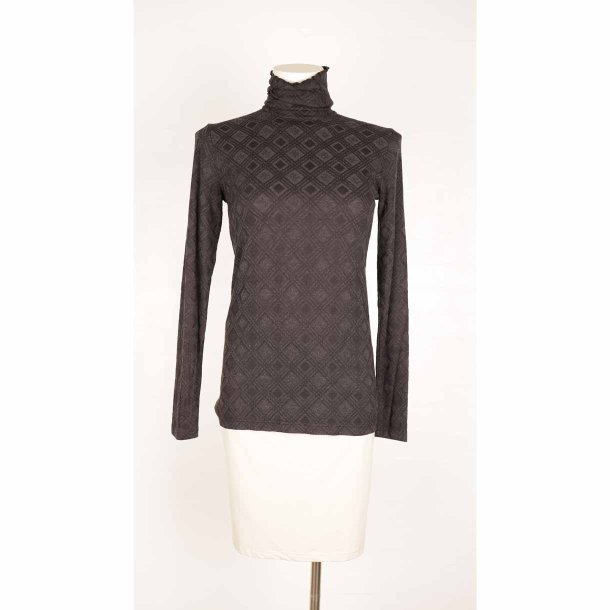 Custommade sort body bluse elastisk str. M (7)