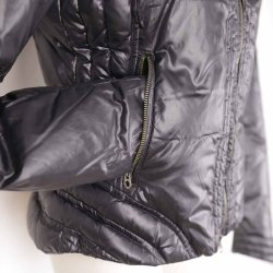 Armani Jeans kort sort dun jakke gte dun lille 46 (8)