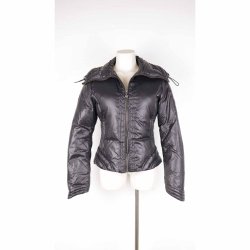 Armani Jeans kort sort dun jakke gte dun lille 46 (8)