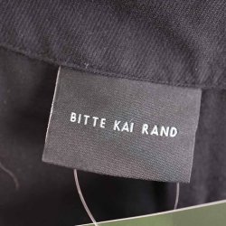 bitte Kai Rand sort kort kjole viscose twill M (8)