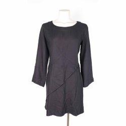 bitte Kai Rand sort kort kjole viscose twill M (8)