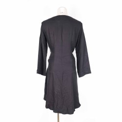 bitte Kai Rand sort kort kjole viscose twill M (8)