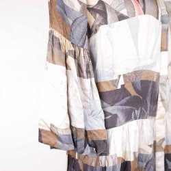 Munthe skjorte kjole vidde blank viscose som ny 36 (8)