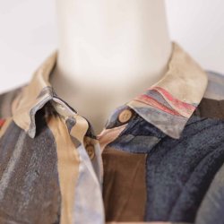 Munthe skjorte kjole vidde blank viscose som ny 36 (8)