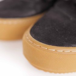 Philip hog korte sneakers sort m pels kant 37 (8)