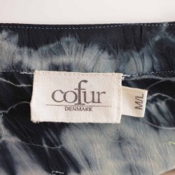 cofur unika silkekjole bl/grn m pallietter M/L (8)