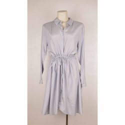 Love &amp; Divine slvgr skjorte kjole viscose/poly M (8)