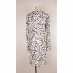 Second Female let kjole m for creme/blk str. L (8)