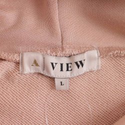 A view powder rose Sweat kjole m htte str. L (8)