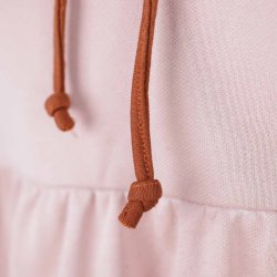 A view powder rose Sweat kjole m htte str. L (8)