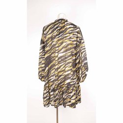 Gestuz florlet kjole vide animal print viscose 34 (8)