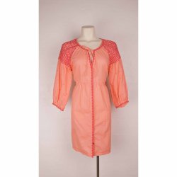 Odd Molly tunika kjole koral ko bomuld str. L (8)