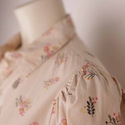 YAS skjorte kjole m visse beige 100% bomuld L (8)