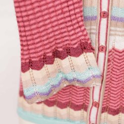 Isabelle Kristensen rib cardigan rayon/wool XL (8)