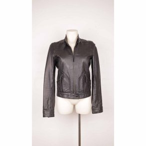 Sams Sams Malou biker jakke lam blk. G 43 cm S (8)