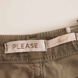 Please fljls bukser dusty army green cotton S (8)