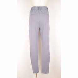 Culture stretch bukser light blue mele poly/visc S (8)