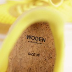 Woden sneakers solgul mesh/ruskind god stand 38 (8)