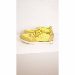 Woden sneakers solgul mesh/ruskind god stand 38 (8)