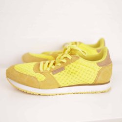 Woden sneakers solgul mesh/ruskind god stand 38 (8)