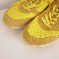 Woden sneakers solgul mesh/ruskind god stand 38 (8)