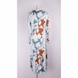 Culture lang kjole fed viscose mix G 2x 47cm M (8)