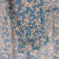 Neo Noir midi kjole m flse transperant poly str L (8)