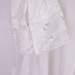 DAY land hvid bluse m blonder bomuld str. 38 (8)