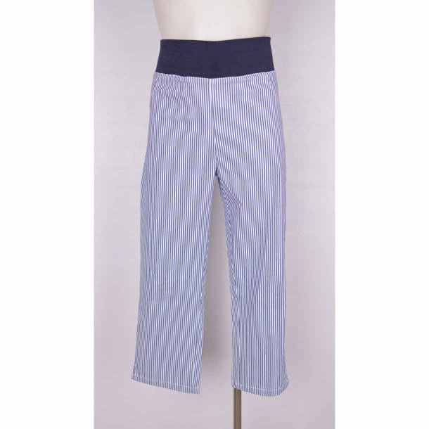 Freeguent leggings stribet cotton elastiktalje L (8)
