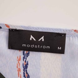 Modstrm bluse m kort rme 100%polyester M (8)