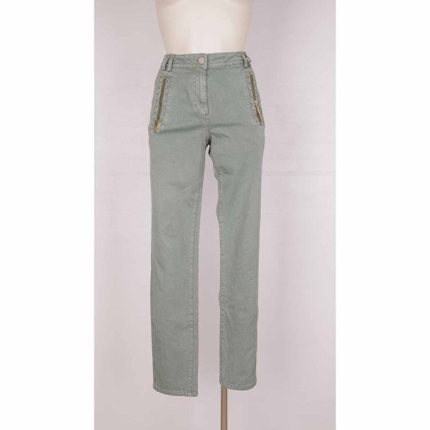 Gustav bukser smalle khaki denim NSN str. 36 (8)