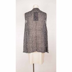 Masai top m vidde black viscose G53 cm str. S (8)