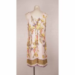 Cream dress viscose/cotton NSN G 50 cm str 40 (8)