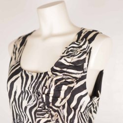 Fransa zebra kjole kort lynls i siden poly G50 M (8)