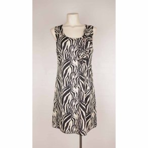 Fransa zebra kjole kort lynls i siden poly G50 M (8)