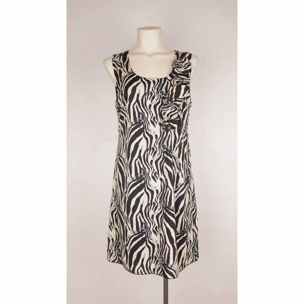 Fransa zebra kjole kort lynls i siden poly G50 M (8)