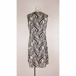 Fransa zebra kjole kort lynls i siden poly G50 M (8)