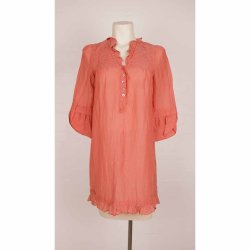 R&uuml;tzou kort kjole occer tynd bomuld/silke NSN 34   (8)