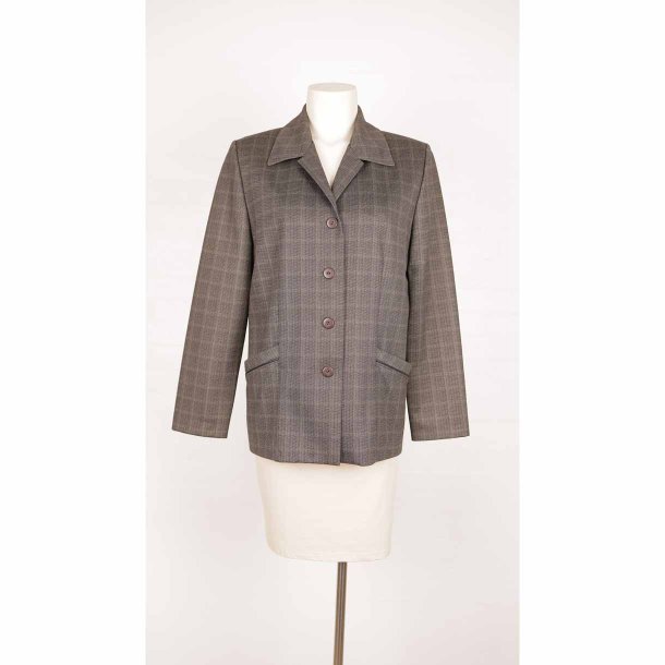 Karelia retro blazer flot kvali uld/poly G54 40 (8)