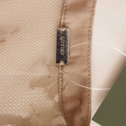 Gustav let blonde bluse transperant kort rme M (8)