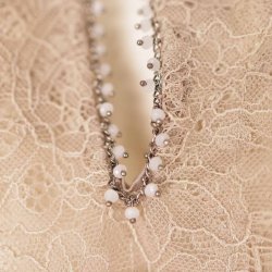 Gustav let blonde bluse transperant kort rme M (8)