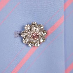 CR&Acirc;S blazer jakke lysebl/pink polymix str. 36 (N82)