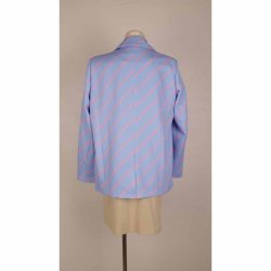 CR&Acirc;S blazer jakke lysebl/pink polymix str. 36 (N82)