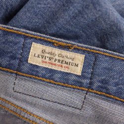 Levis 501 jeans blue soft cotton L30/ W 25 (N82)