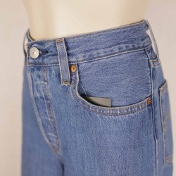 Levis 501 jeans blue soft cotton L30/ W 25 (N82)