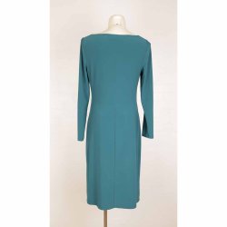 Ralf Lauren smuk kort jersey kjole m guldknapper S (N83)