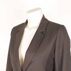 Culture blazer sort/gr m micro dot/jersey str. 34 (N83)