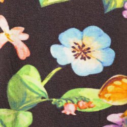 Tante Betsy kjole m colourfull print fin stand L (N85)