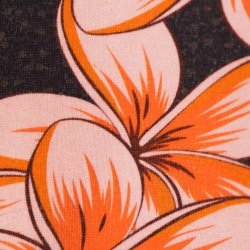 Margot kjole knkort bomulds jersey rosa/sort XL (N85)