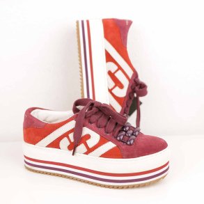 Marc Jacobs sneakers vinrd/creme platau 38 (N88)